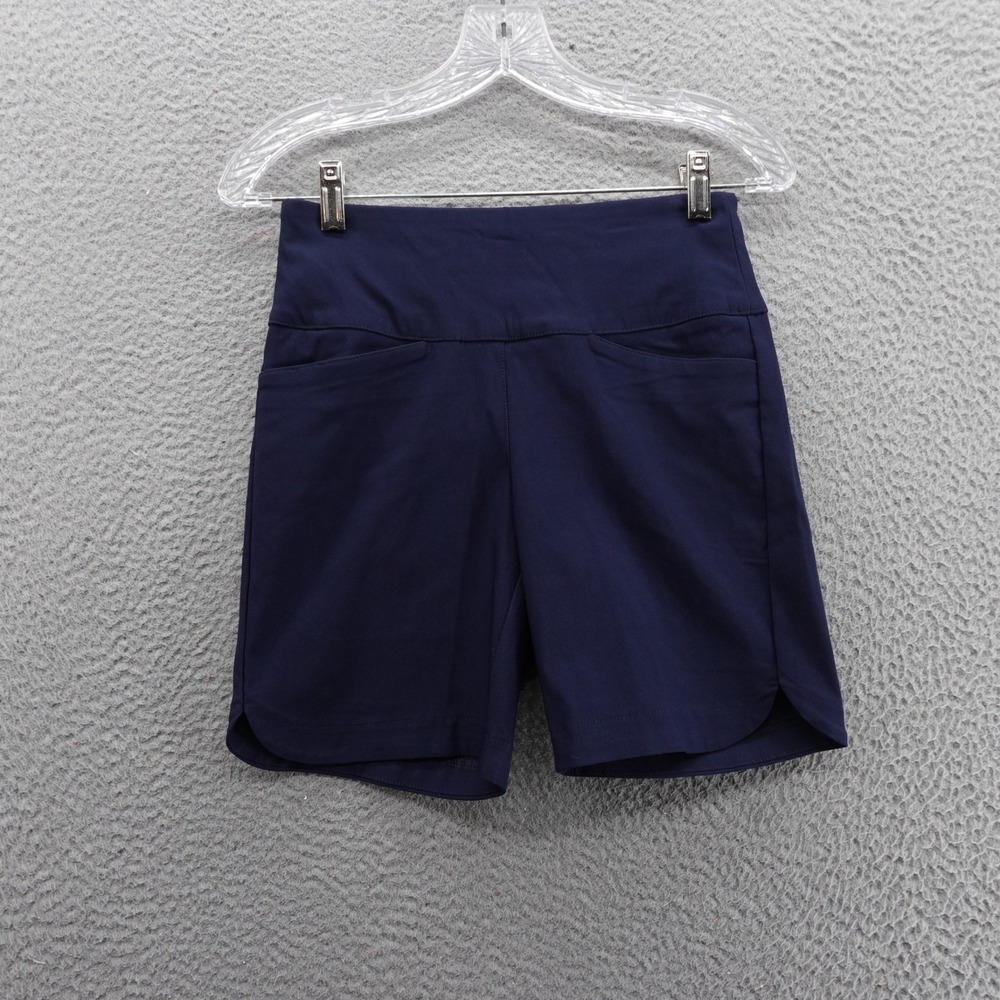 Lady Hagen Tummy Control Shorts XS Navy Blue Women 7in Golf Tennis NWT